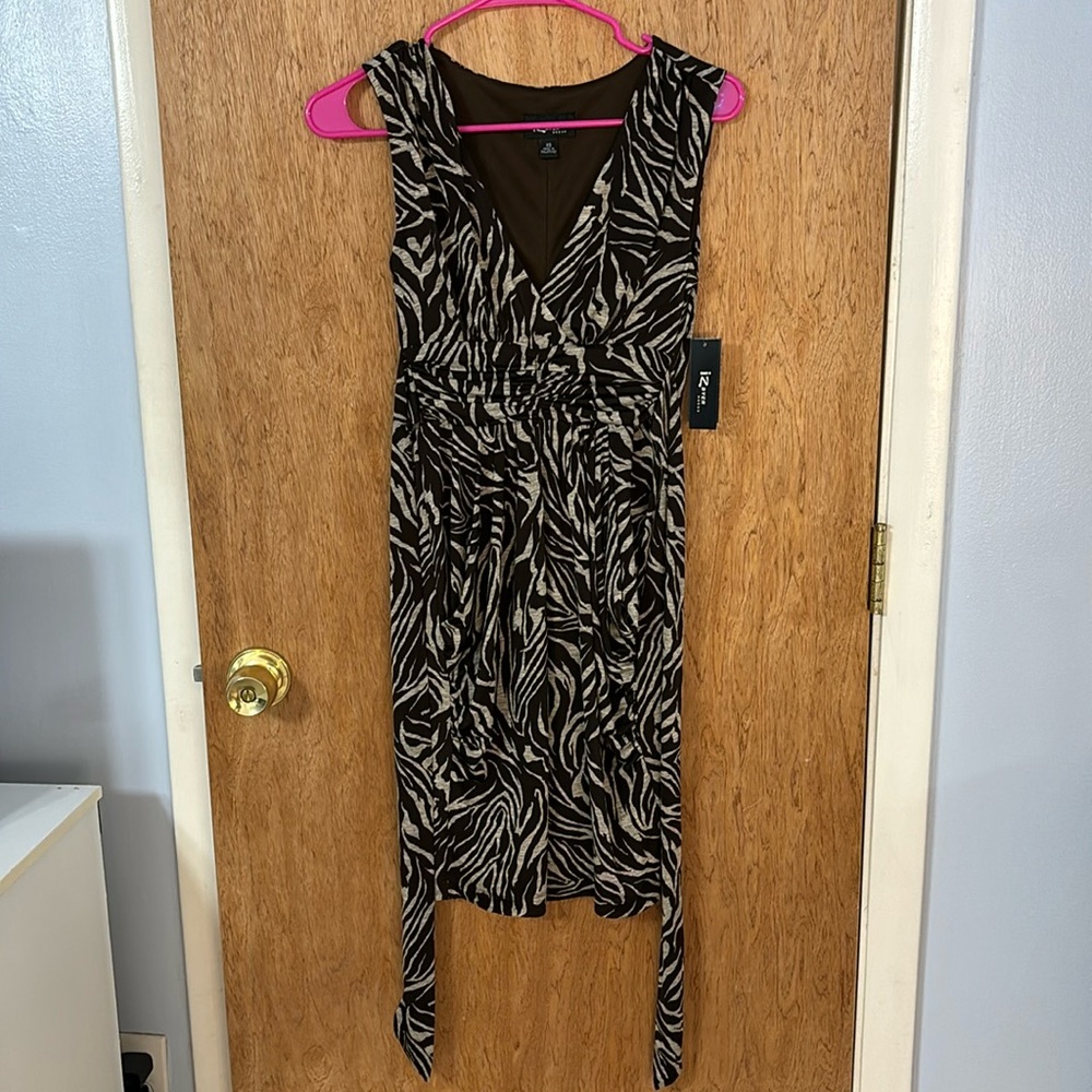 Zebra Print Dress